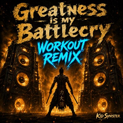 Greatness is My Battlecry Workout Remix cover art